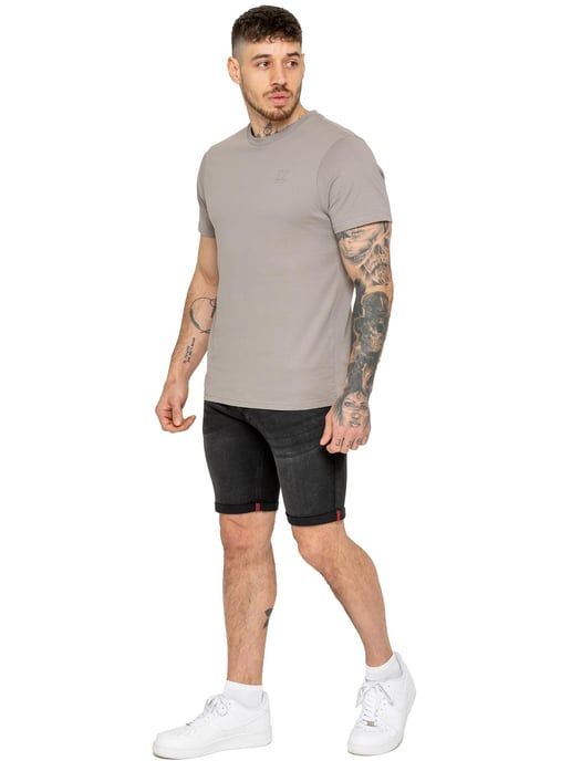 Enzo | Herren Stretch Denim Shorts - Image 5