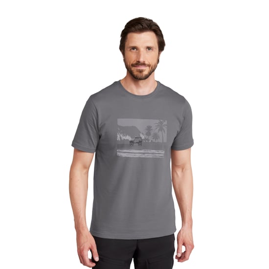 Mountain Warehouse - "Ocean Drive" T-Shirt für Herren (Dunkelgrau) - Image 1