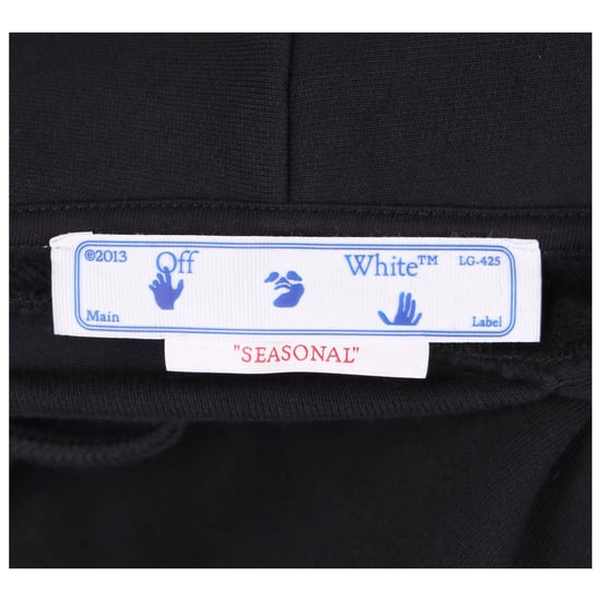 Off-White Caravaggio Schwarzes Krönung-Druck Hoodie - Image 4
