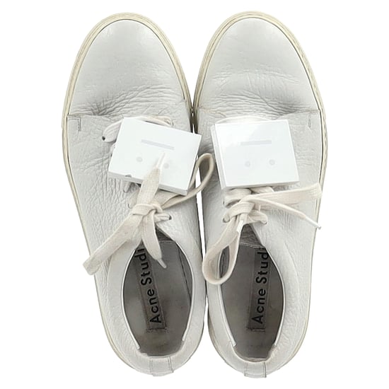 Acne Studios Adriana Low-Top Sneaker aus weißem Leder - Image 3