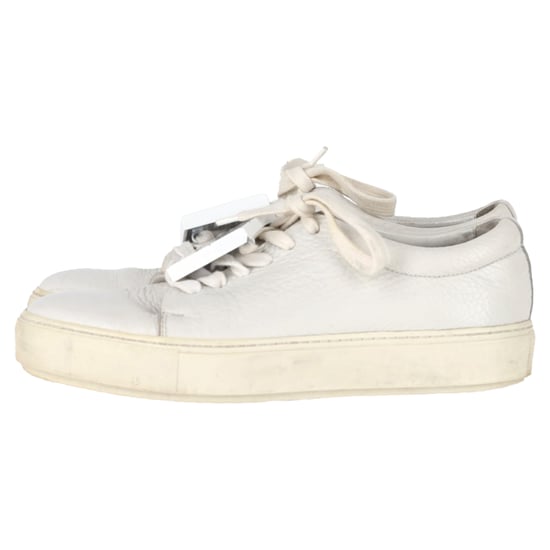 Acne Studios Adriana Low-Top Sneaker aus weißem Leder - Image 4