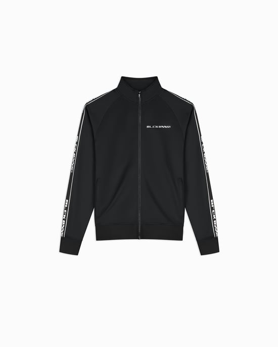 Black Bananas Taped Tracktop, Schwarz - Image 1