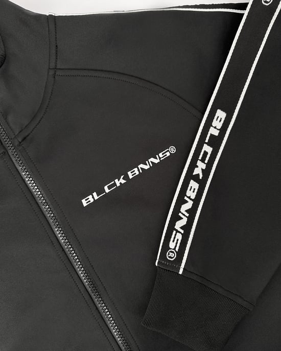 Black Bananas Taped Tracktop, Schwarz - Image 3