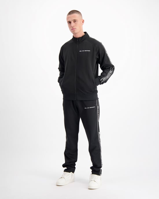 Black Bananas Taped Tracktop, Schwarz - Image 4