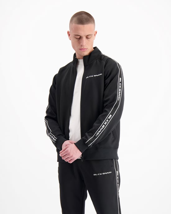 Black Bananas Taped Tracktop, Schwarz - Image 5