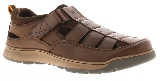 Hush Puppies Herren Sandalen Komfortable Rucker Leder braun - Image 1