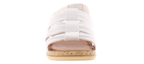 Hush Puppies Damen Sandalen Eden Leder Elastisch weiß - Image 3