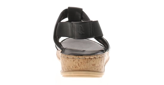 Hush Puppies Damen Sandalen Eden Leder elastisch schwarz - Image 4