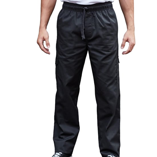 Premier - "Essential" Kochhose für Herren/Damen Unisex (Schwarz) - Image 2
