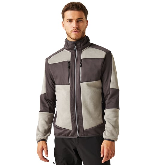 Regatta - "E-Volve" Midlayer Stretch für Herren/Damen Unisex (Mineral-Grau/Asche) - Image 3