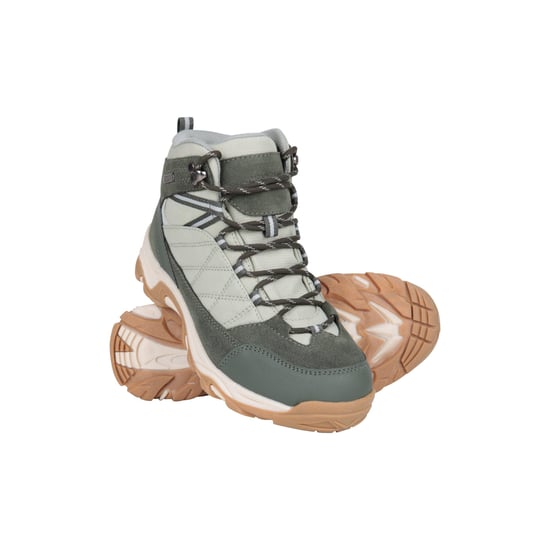 Mountain Warehouse - Damen Wanderstiefel "Rapid", Wildleder (Helles Khaki) - Image 1
