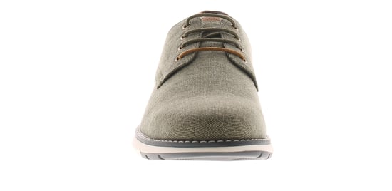 Hush Puppies Herren Schnürschuhe Bruce Canvas Grün - Image 3