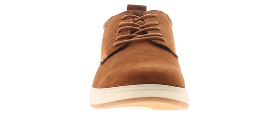 Hush Puppies Herren Schnürschuhe Bowen Nubukleder Tan - Image 3