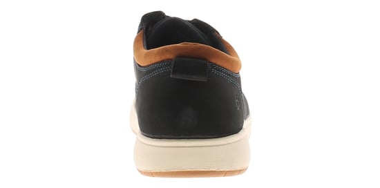Hush Puppies Herren Schnürschuhe Bowen Nubukleder Marineblau - Image 4