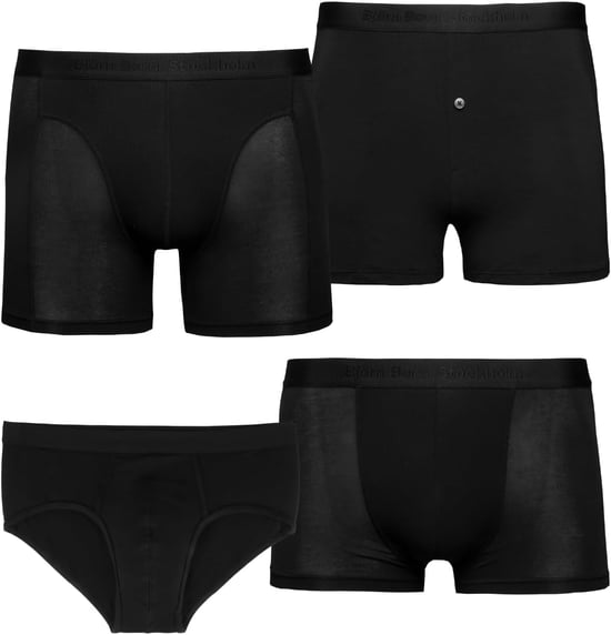 Björn Borg 4-Pack Tencel Mix Boxers Schwarz - Image 6