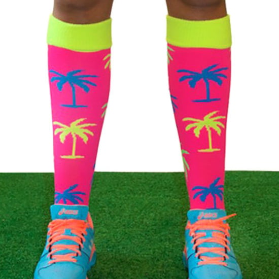 Hockeysocken mit farbenfrohen, coolen, lustigen und witzigen Motiven | Hingly | Kinder | Ideal für Sport - Palme - Image 4