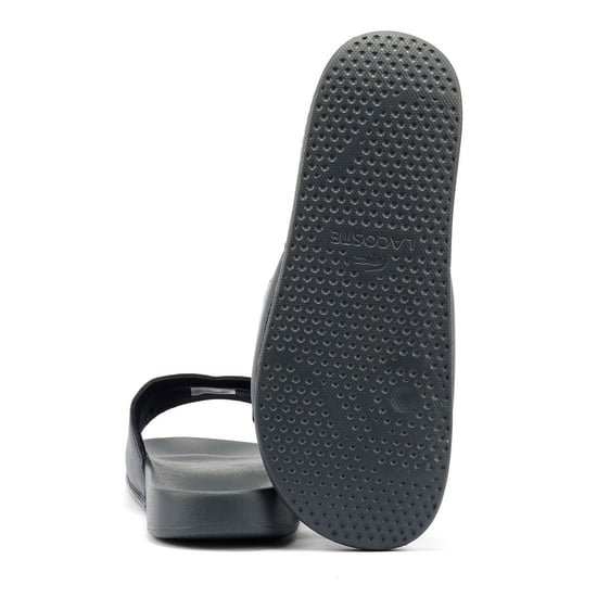 Lacoste Serve Slide 0.0 Herren Blaue Pantoletten - Image 4