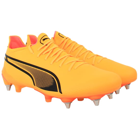 Puma King Ultimate MxSG Herren Orange Fußballschuhe - Image 2