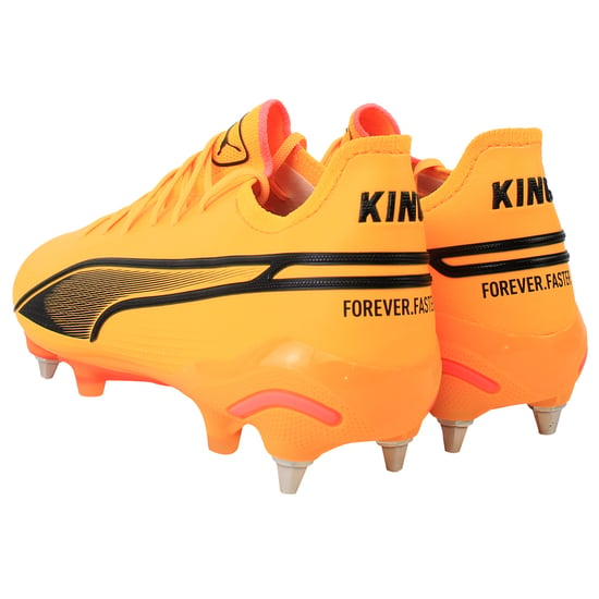 Puma King Ultimate MxSG Herren Orange Fußballschuhe - Image 3