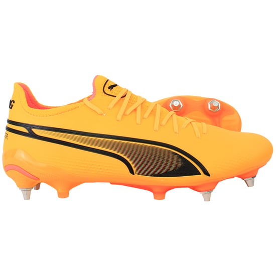 Puma King Ultimate MxSG Herren Orange Fußballschuhe - Image 4