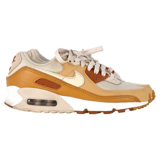 Nike Air Max 90 Sneakers aus Karamell Nylon und Leder - Image 1