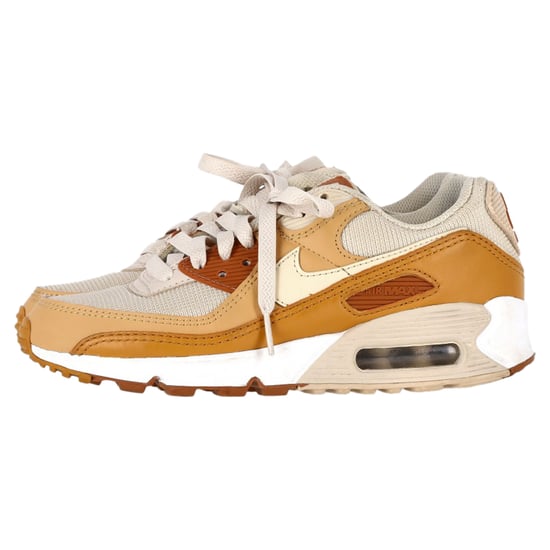 Nike Air Max 90 Sneakers aus Karamell Nylon und Leder - Image 4