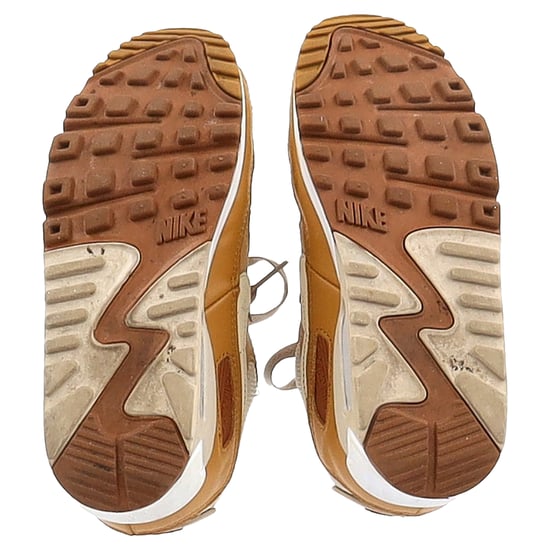 Nike Air Max 90 Sneakers aus Karamell Nylon und Leder - Image 6