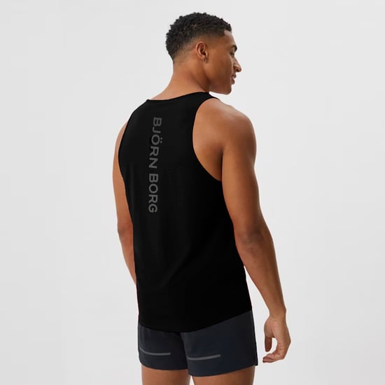 Laufender atmungsaktiver und leichter perforierter ärmelloser Tank-Top für Männer - Image 4