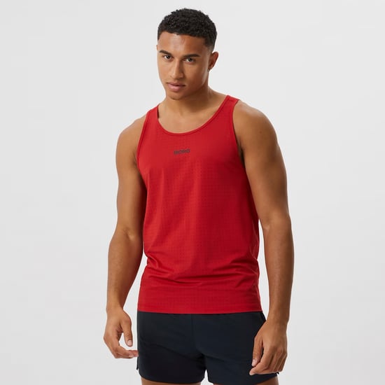 Laufemmination und leichtes perforiertes ärmelloses Tanktop für Männer - Image 3