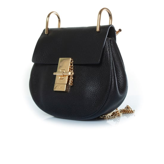 Schwarze Leder-Drew-Tasche - Image 1