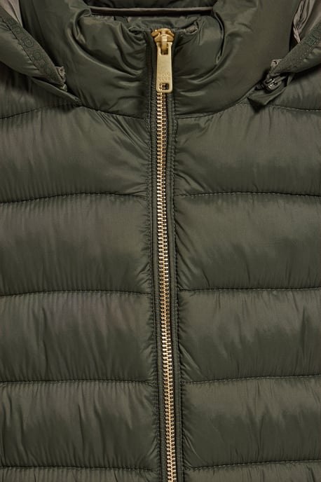 Ultraleichte Jacke Corey grün mit abnehmbarer Kapuze und PC Stickerei - Image 5