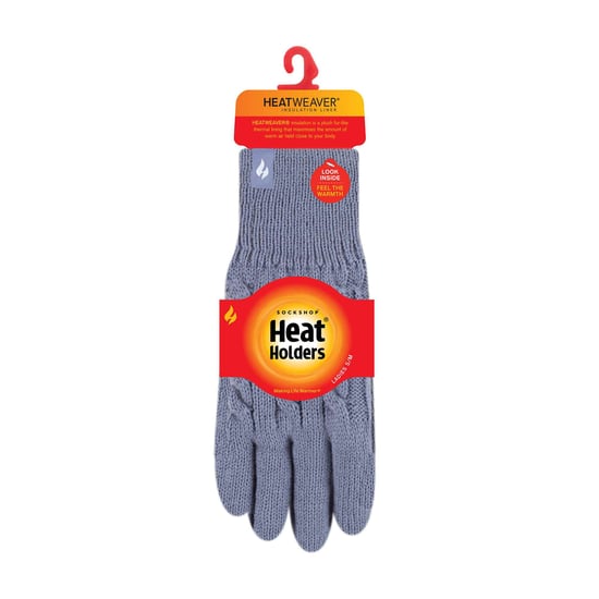Damen Kabelstrick 2.3 Tog Fleecegefütterte Thermo-Handschuhe für den Winter - Image 2