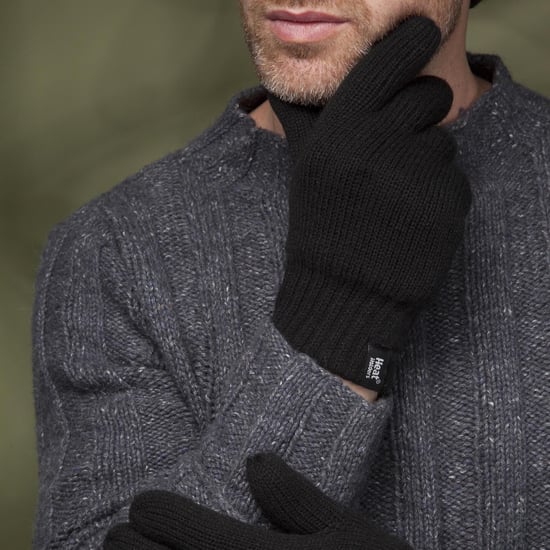 Herren Winter Wadenlange Weiche Fleecegefütterte Thermohandschuhe - Image 3