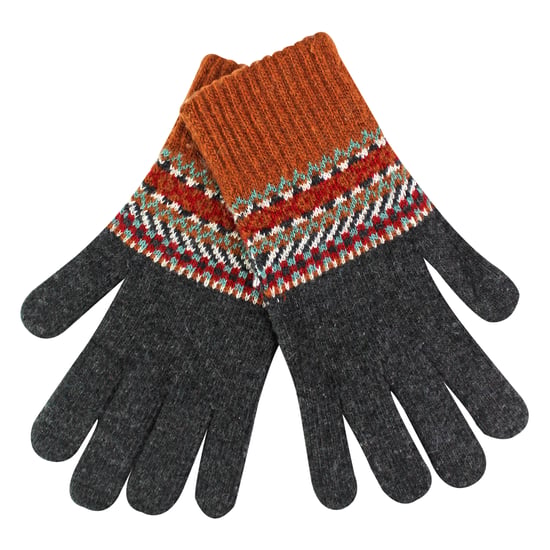 Herren Wollhandschuhe | Winterliche süße Fairisle-Handschuhe für kaltes Wetter - Image 3