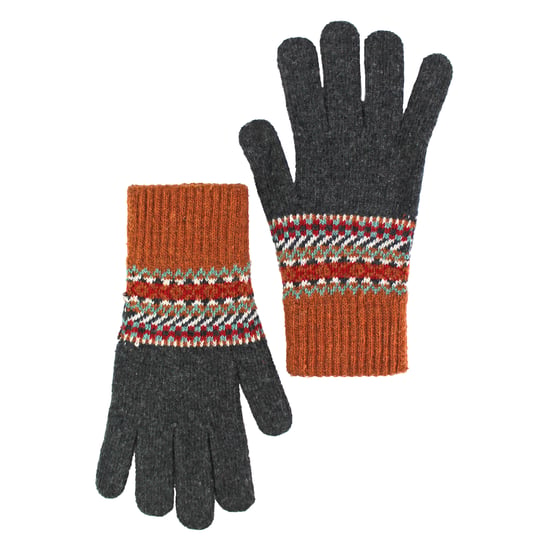 Herren Wollhandschuhe | Winterliche süße Fairisle-Handschuhe für kaltes Wetter - Image 4