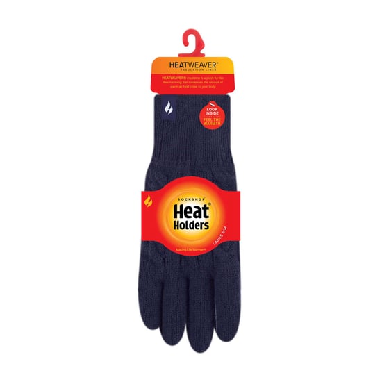 Damen Kabelstrick 2,3 Tog Fleecegefütterte thermische Winterhandschuhe - Image 2