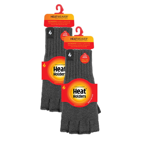 Herren Fingerlose Handschuhe mit thermischem Fleece-Futter - Image 2
