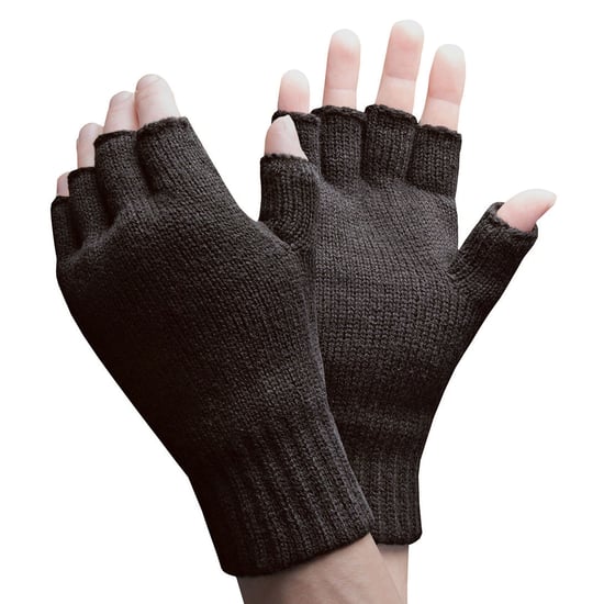 Herren Fingerlose Handschuhe mit thermischem Fleece-Futter - Image 3