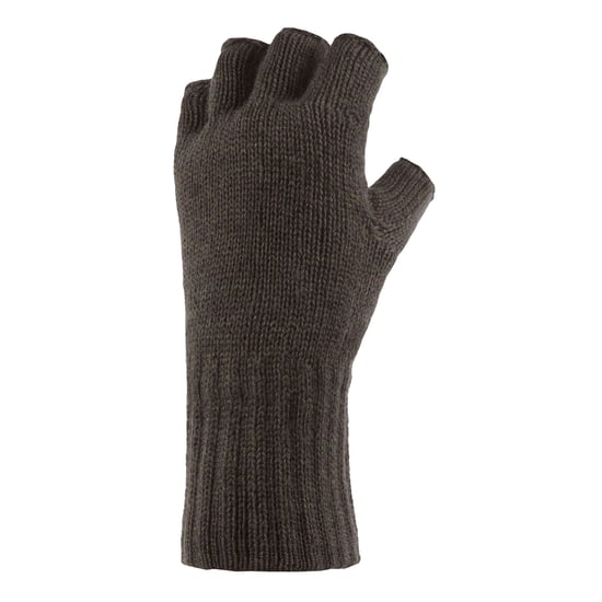Herren Warme 3,2 TOG Fleecegefütterte Winterthermofäustlinge ohne Finger in Khaki & Marineblau - Image 3