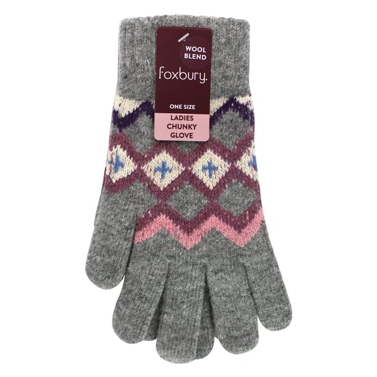 Damen Wollhandschuhe | Winterliche Süße Fairisle-Handschuhe für kaltes Wetter - Image 2