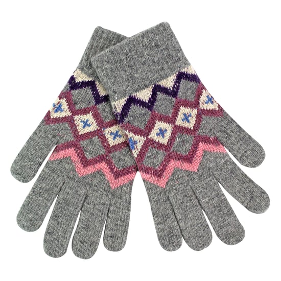 Damen Wollhandschuhe | Winterliche Süße Fairisle-Handschuhe für kaltes Wetter - Image 3