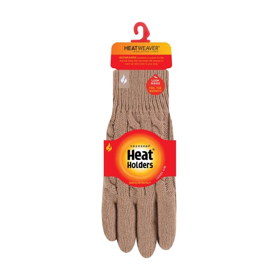 Damen Kabelstrick 2.3 Tog Fleecegefütterte Thermo-Winterhandschuhe - Image 2