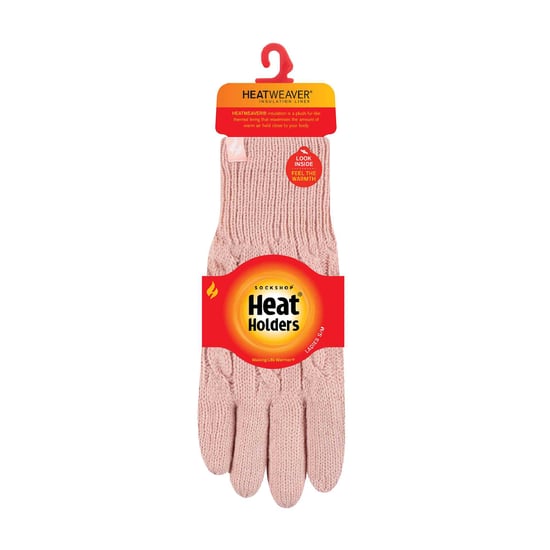 Damen Kabelstrick 2,3 Tog Fleecegefütterte Thermo-Winterhandschuhe - Image 2