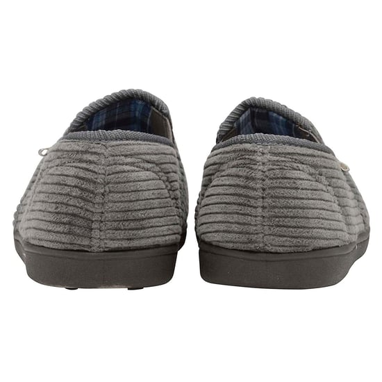 Herren Hausschuhe mit Karomuster und Memory Foam - Image 4