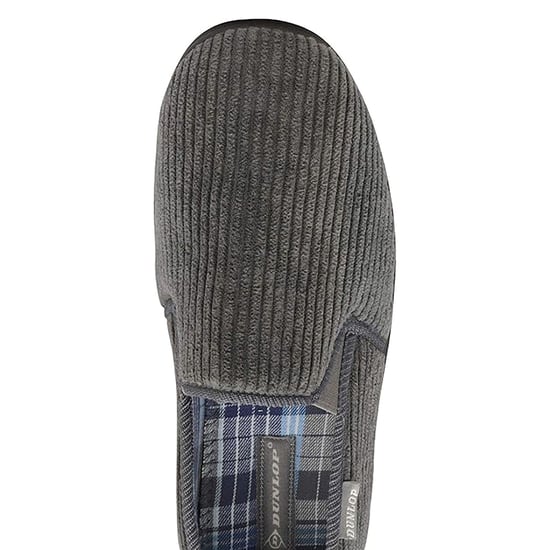Herren Hausschuhe mit Karomuster und Memory Foam - Image 5