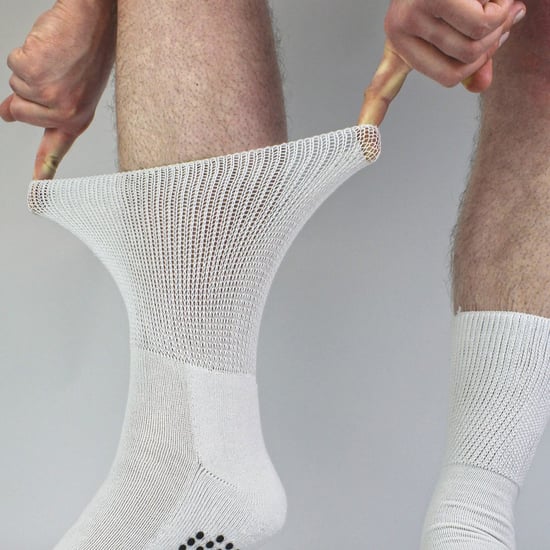 4er-Pack Bambusdiabetikersocken mit Griffen für Männer und Frauen - Image 2