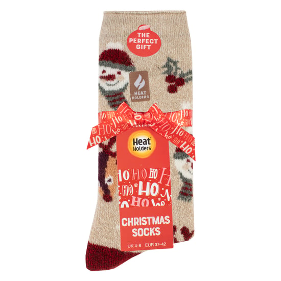 Damen Lite Thermo Weihnachts-Socken mit neuartigem Muster - Image 2