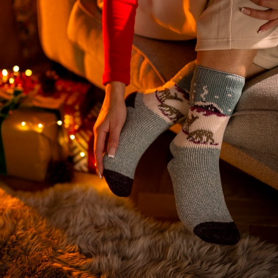 Damen Original Weihnachtsmuster Novelty Thermosocken - Image 3