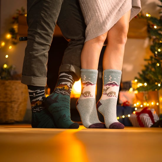 Damen Original Weihnachtsmuster Novelty Thermosocken - Image 4