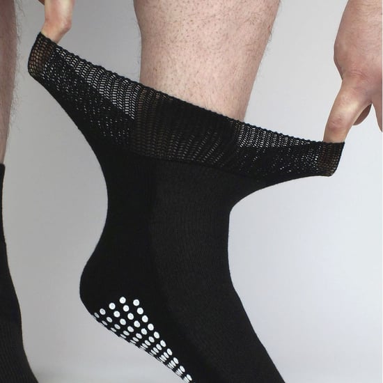 4er-Pack kurze Bambus-Diabetes-Socken mit Griffen für Männer und Frauen - Image 2